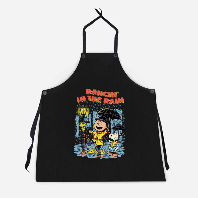 Dancing In The Dark-Unisex-Kitchen-Apron-P1yu5h