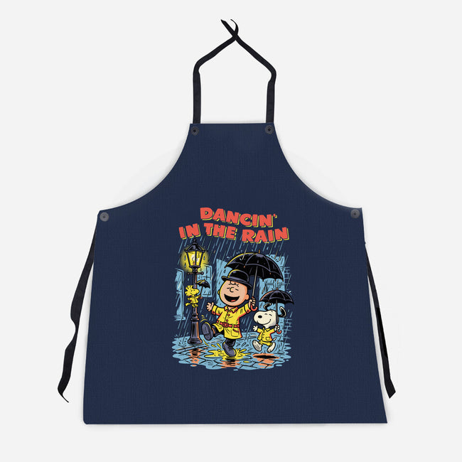 Dancing In The Dark-Unisex-Kitchen-Apron-P1yu5h