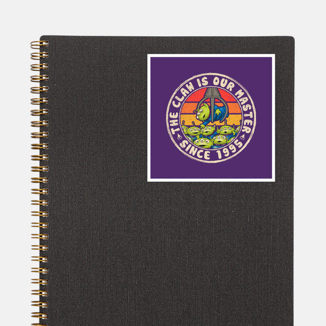 The Claw Is Our Master-None-Glossy-Sticker-NMdesign