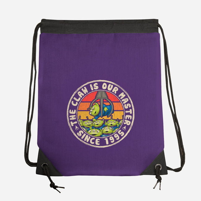 The Claw Is Our Master-None-Drawstring-Bag-NMdesign