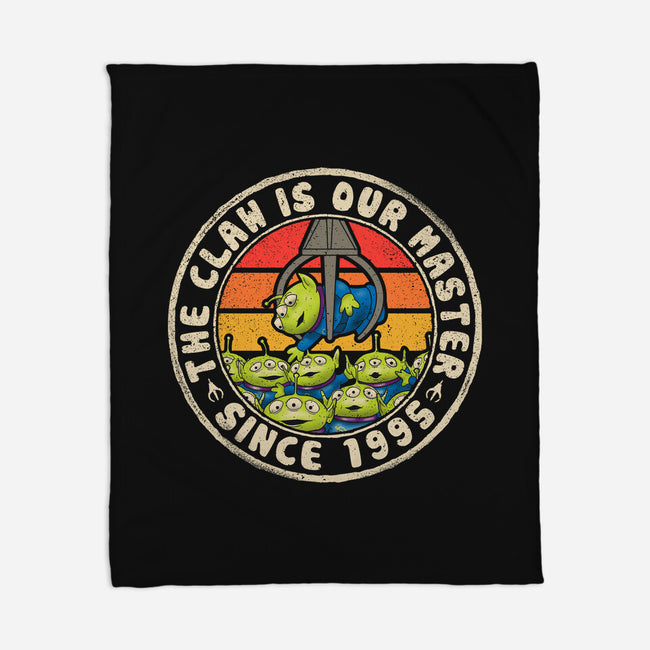 The Claw Is Our Master-None-Fleece-Blanket-NMdesign