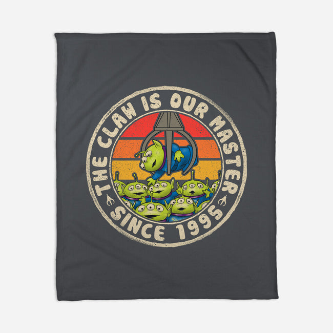The Claw Is Our Master-None-Fleece-Blanket-NMdesign