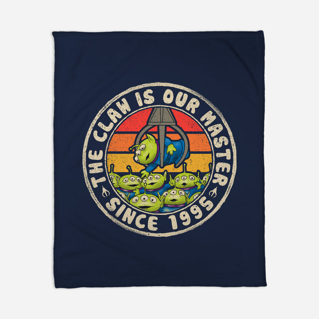 The Claw Is Our Master-None-Fleece-Blanket-NMdesign