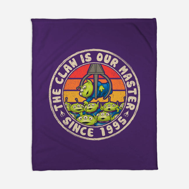 The Claw Is Our Master-None-Fleece-Blanket-NMdesign