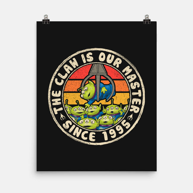 The Claw Is Our Master-None-Matte-Poster-NMdesign