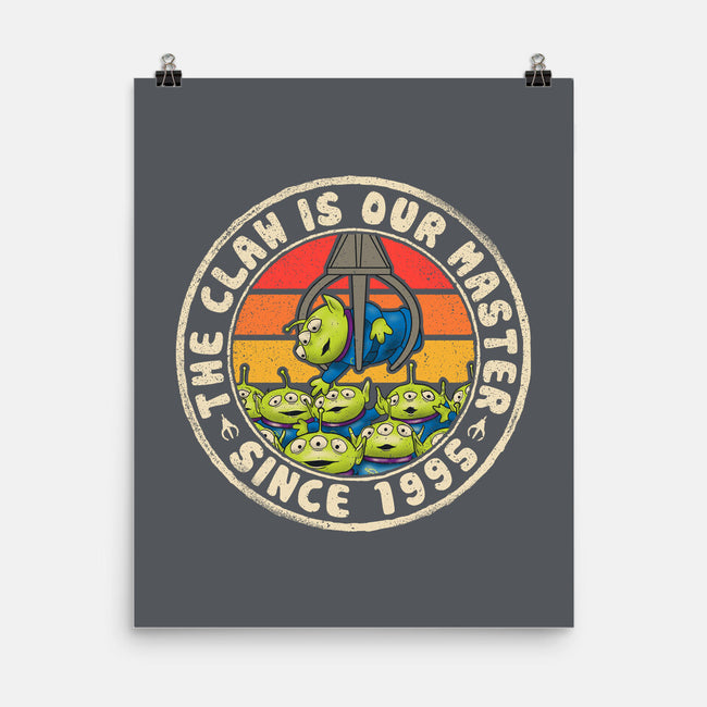 The Claw Is Our Master-None-Matte-Poster-NMdesign