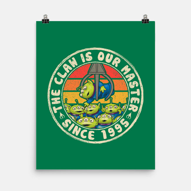 The Claw Is Our Master-None-Matte-Poster-NMdesign
