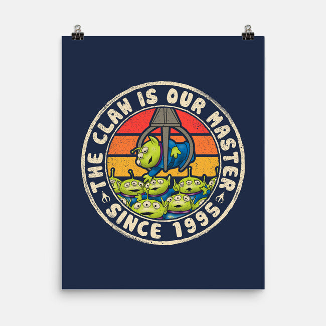 The Claw Is Our Master-None-Matte-Poster-NMdesign