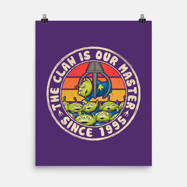 The Claw Is Our Master-None-Matte-Poster-NMdesign