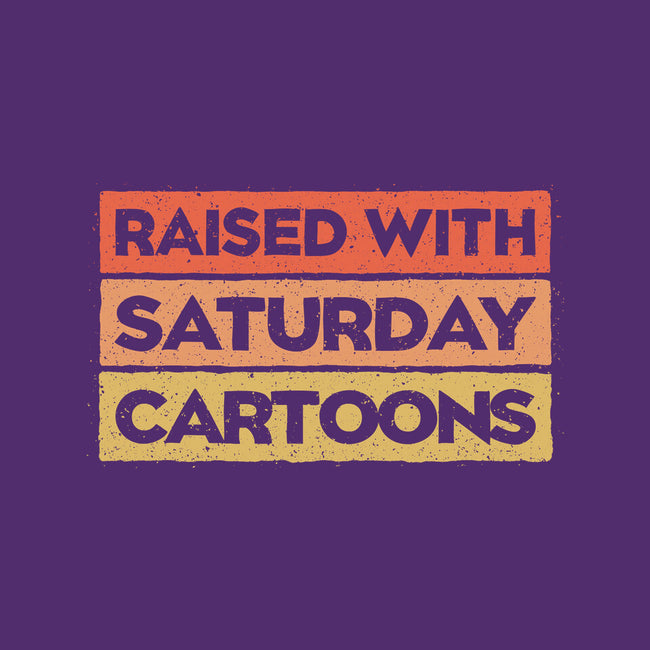 Raised With Saturday Cartoons-Mens-Premium-Tee-NMdesign