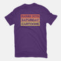 Raised With Saturday Cartoons-Mens-Premium-Tee-NMdesign
