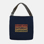 Raised With Saturday Cartoons-None-Adjustable Tote-Bag-NMdesign