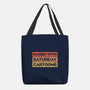 Raised With Saturday Cartoons-None-Basic Tote-Bag-NMdesign