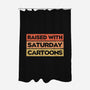 Raised With Saturday Cartoons-None-Polyester-Shower Curtain-NMdesign