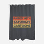 Raised With Saturday Cartoons-None-Polyester-Shower Curtain-NMdesign
