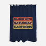 Raised With Saturday Cartoons-None-Polyester-Shower Curtain-NMdesign