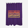 Raised With Saturday Cartoons-None-Polyester-Shower Curtain-NMdesign
