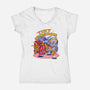 Tiny Kingdom-Womens-V-Neck-Tee-1Wing