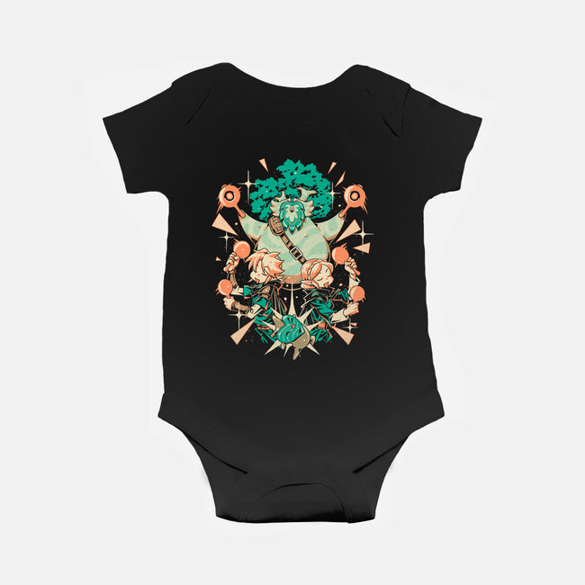 Cha Cha Cha-Baby-Basic-Onesie-1Wing