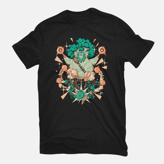 Cha Cha Cha-Mens-Basic-Tee-1Wing