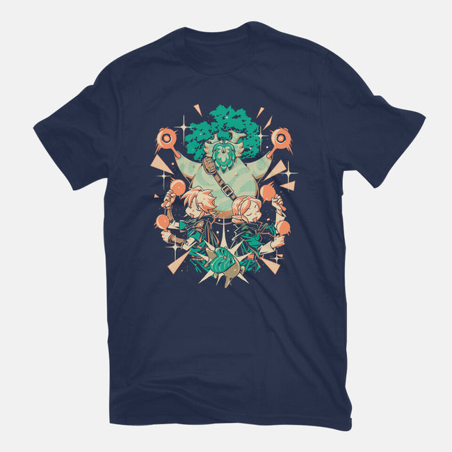Cha Cha Cha-Mens-Basic-Tee-1Wing