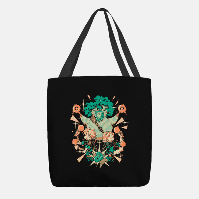 Cha Cha Cha-None-Basic Tote-Bag-1Wing
