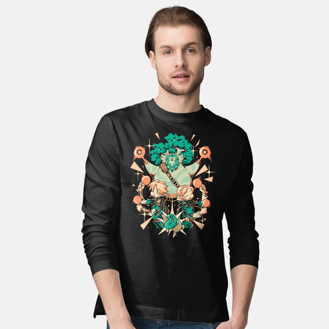 Cha Cha Cha-Mens-Long Sleeved-Tee-1Wing