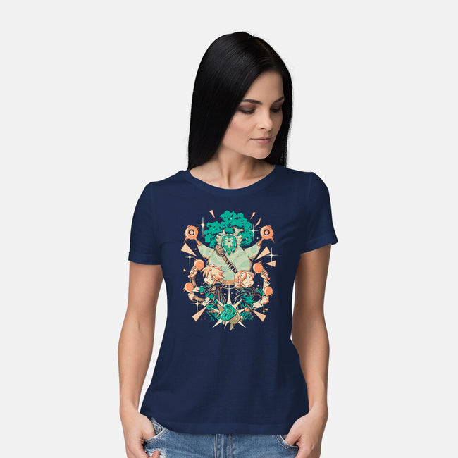 Cha Cha Cha-Womens-Basic-Tee-1Wing