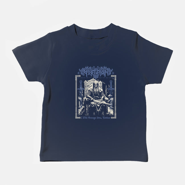 THe Northman Black Metal-Baby-Basic-Tee-Nemons