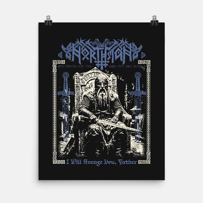 THe Northman Black Metal-None-Matte-Poster-Nemons