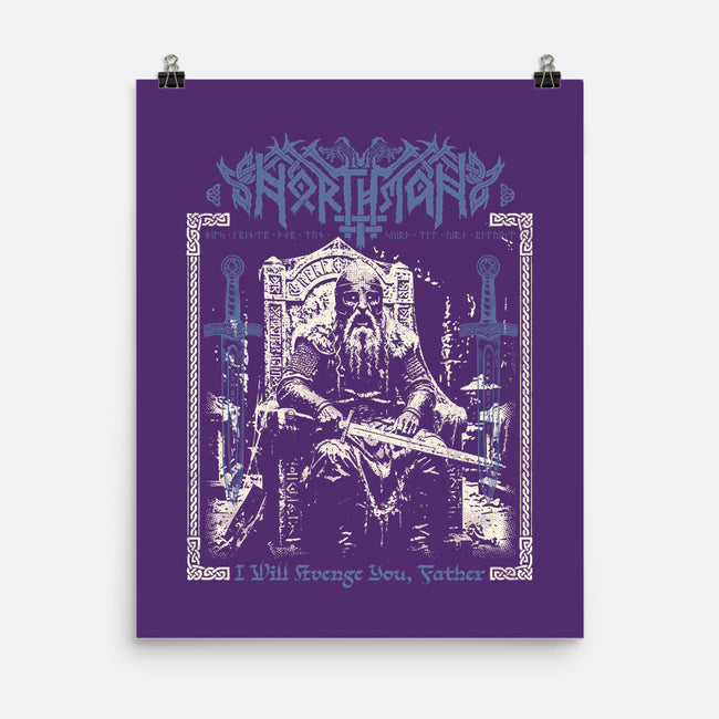 THe Northman Black Metal-None-Matte-Poster-Nemons