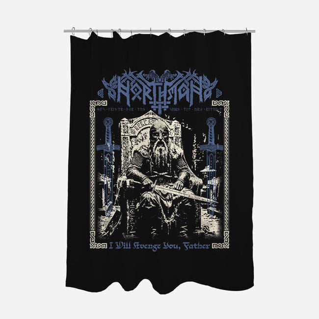 THe Northman Black Metal-None-Polyester-Shower Curtain-Nemons