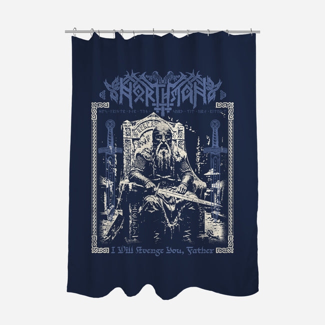 THe Northman Black Metal-None-Polyester-Shower Curtain-Nemons