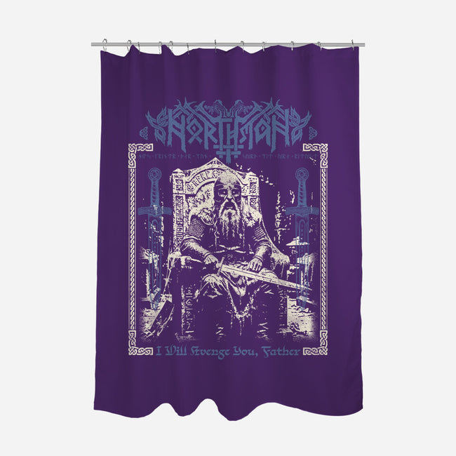 THe Northman Black Metal-None-Polyester-Shower Curtain-Nemons