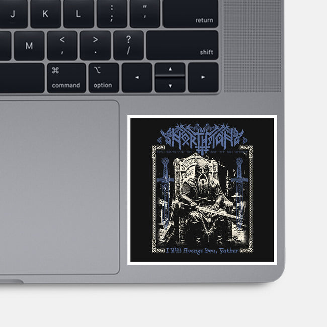 THe Northman Black Metal-None-Glossy-Sticker-Nemons