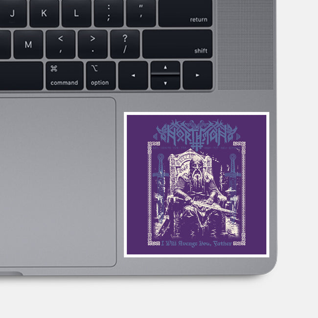 THe Northman Black Metal-None-Glossy-Sticker-Nemons