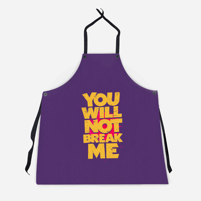 You Will Not Break Me-Unisex-Kitchen-Apron-retrodivision