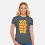 You Will Not Break Me-Womens-Fitted-Tee-retrodivision