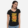 You Will Not Break Me-Womens-V-Neck-Tee-retrodivision