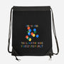 Can You Find The Clown-None-Drawstring-Bag-rocketman_art