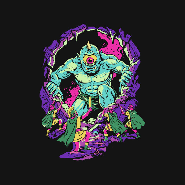 The Cyclops's Cave-None-Drawstring-Bag-Diego Gurgell
