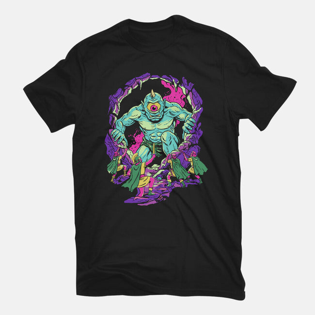 The Cyclops's Cave-Mens-Basic-Tee-Diego Gurgell