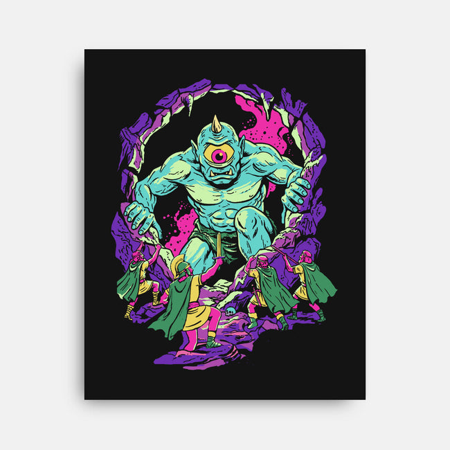 The Cyclops's Cave-None-Stretched-Canvas-Diego Gurgell
