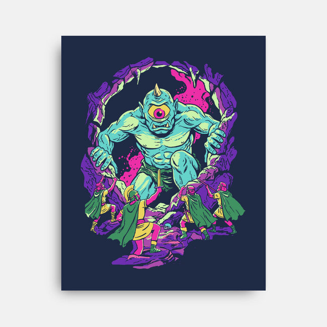 The Cyclops's Cave-None-Stretched-Canvas-Diego Gurgell