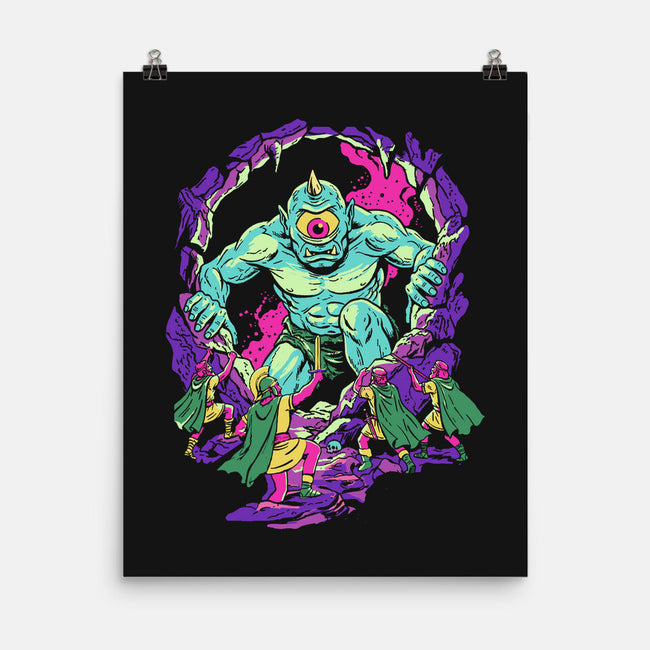 The Cyclops's Cave-None-Matte-Poster-Diego Gurgell