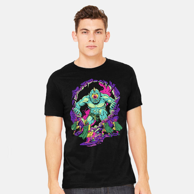 The Cyclops's Cave-Mens-Heavyweight-Tee-Diego Gurgell