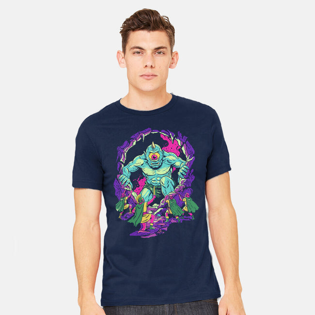 The Cyclops's Cave-Mens-Heavyweight-Tee-Diego Gurgell