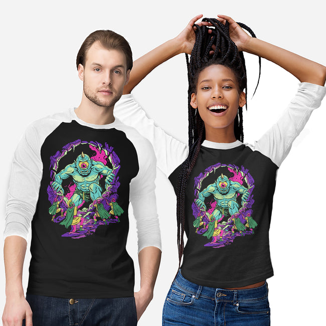The Cyclops's Cave-Unisex-Baseball-Tee-Diego Gurgell