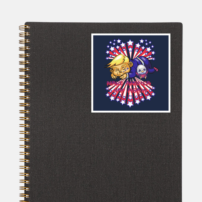 Make America Nap Again-None-Glossy-Sticker-Samuel