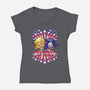 Make America Nap Again-Womens-V-Neck-Tee-Samuel